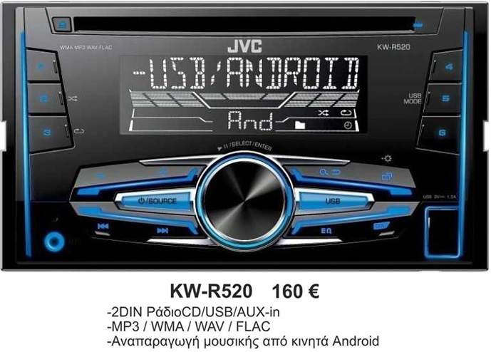 jvc KW-R520