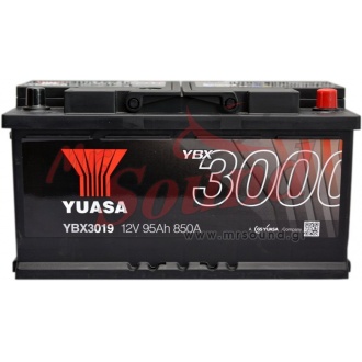 Μπαταρία Αυτοκινήτου YUASA YBX3019 12V 95Ah 850A Yuasa SMF Battery