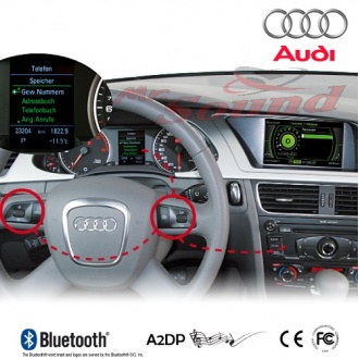 AUDI Fiscon Plus Bluetooth Handsfree Car-kit phone