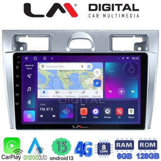 LM Digital - LM ZD8140 GPS Οθόνη OEM Multimedia Αυτοκινήτου για Ford Fiesta 2006 -> 2008 (CarPlay/AndroidAuto/BT/GPS/WIFI/GPRS)