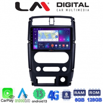 LM Digital - LM ZD8186 GPS Οθόνη OEM Multimedia Αυτοκινήτου για SUZUKI JIMNY 2007 > 2018   (CarPlay/AndroidAuto/BT/GPS/WIFI/GPRS)