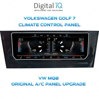 DIGITAL IQ CCP 747_CP (6.9) (MQB) VW GOLF 7 mod. 2013-2020 CLIMATE CONTROL PANEL