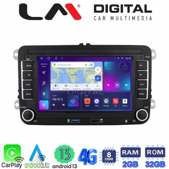 LM Digital - LM E8004 GPS Οθόνη OEM Multimedia Αυτοκινήτου για VW All (CarPlay/AndroidAuto/BT/GPS/WIFI/GPRS)