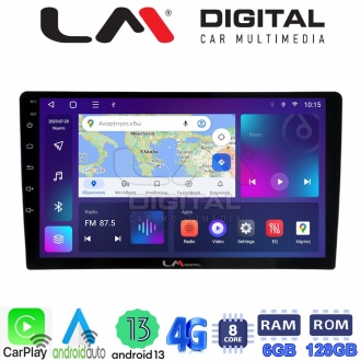 LM Digital - LM D8909 GPS Οθόνη Αυτοκινήτου Universal τυπου tablet (CarPlay/AndroidAuto/BT/GPS/WIFI/GPRS)