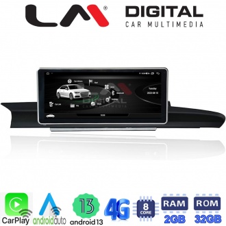 LM Digital - LM GH2 324 Οθόνη OEM Multimedia Αυτοκινήτου για Audi A6 2012 > 2016 (CarPlay/AndroidAuto/BT/GPS/WIFI/GPRS)